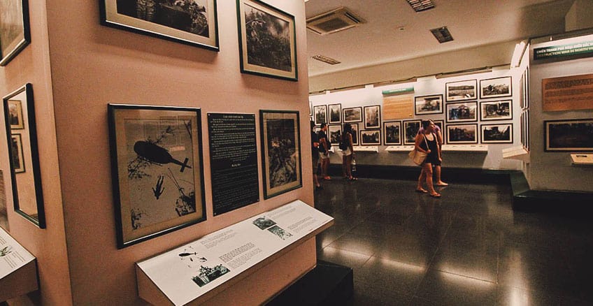 First time in Ho Chi Minh City- War remnants museum