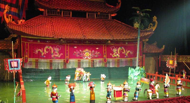 First Time In Hanoi - Watch A Water Puppet Show