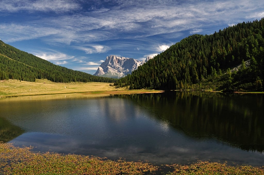 Beautiful nature of the majestic Dolomites 