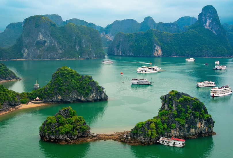 Vietnam, an emerging tourist destination in Southeast Asia