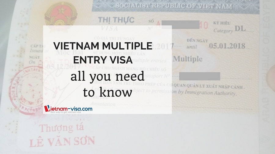 Visa de Entrada Múltiple para Vietnam