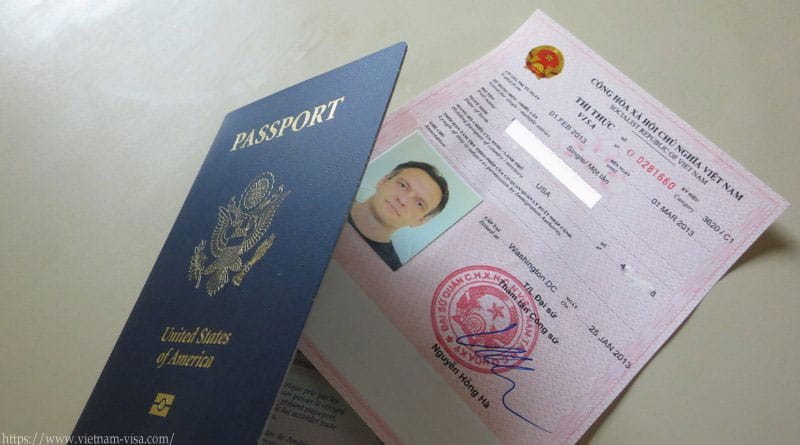 Visa de Vietnam de hoja suelta - Formas de la visa