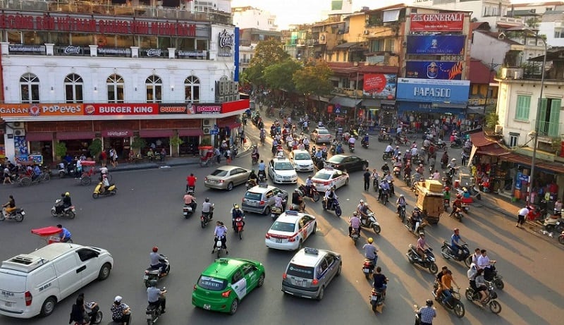 Vietnam traffic feature for first time travelers - Vietnam visa