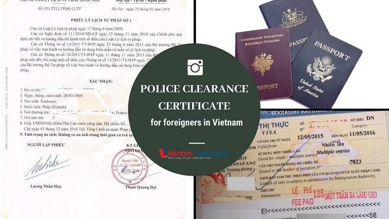 How to get Police clearance certificate for foreigners in Vietnam