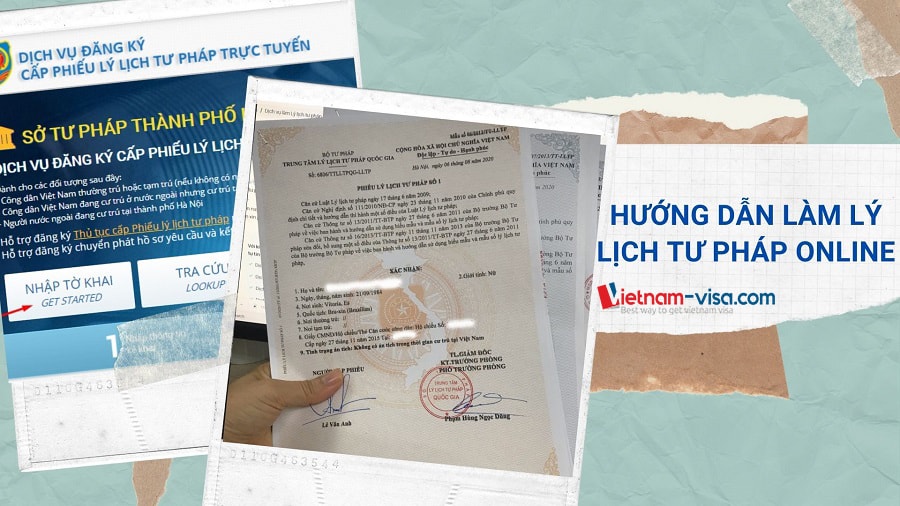 Hướng dẫn làm lý lịch tư pháp online (trực tuyến) chi tiết nhất 2023