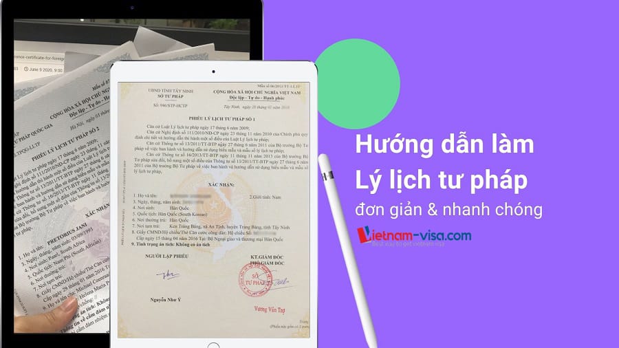 Lý lịch tư pháp là gì - Thủ tục làm Lý lịch tư pháp