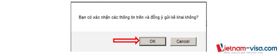 Xác nhận thông tin đăng ký lý lịch tư pháp trực tuyến - Vietnam-visa