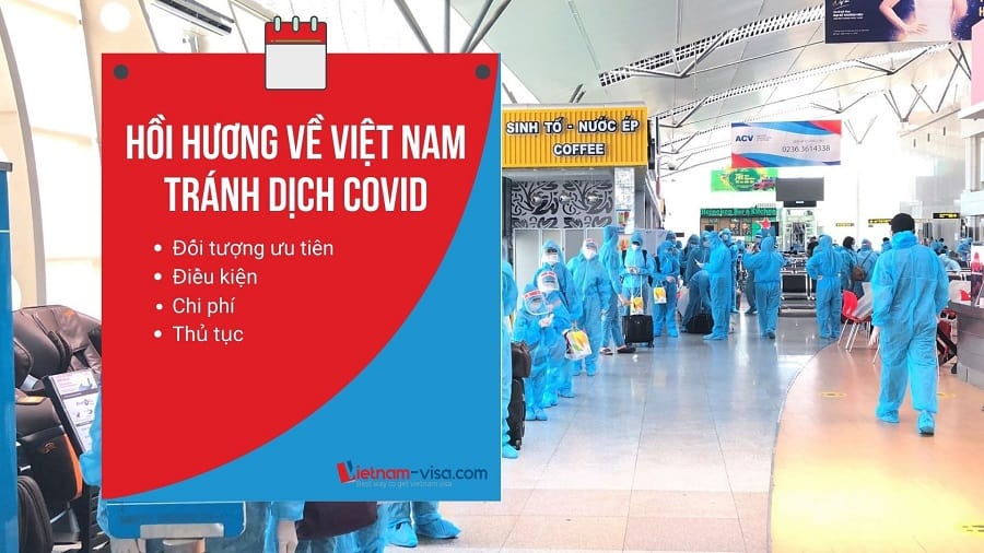 Hướng dẫn hồi hương về Việt Nam tránh dịch Covid