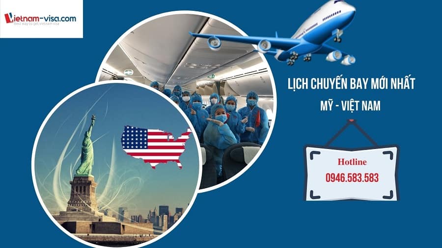 Lịch chuyến bay từ Mỹ về Việt Nam mùa dịch Covid mới nhất