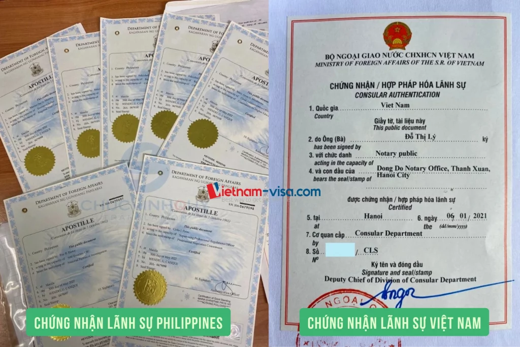 Hợp pháp hóa lãnh sự Philippines 