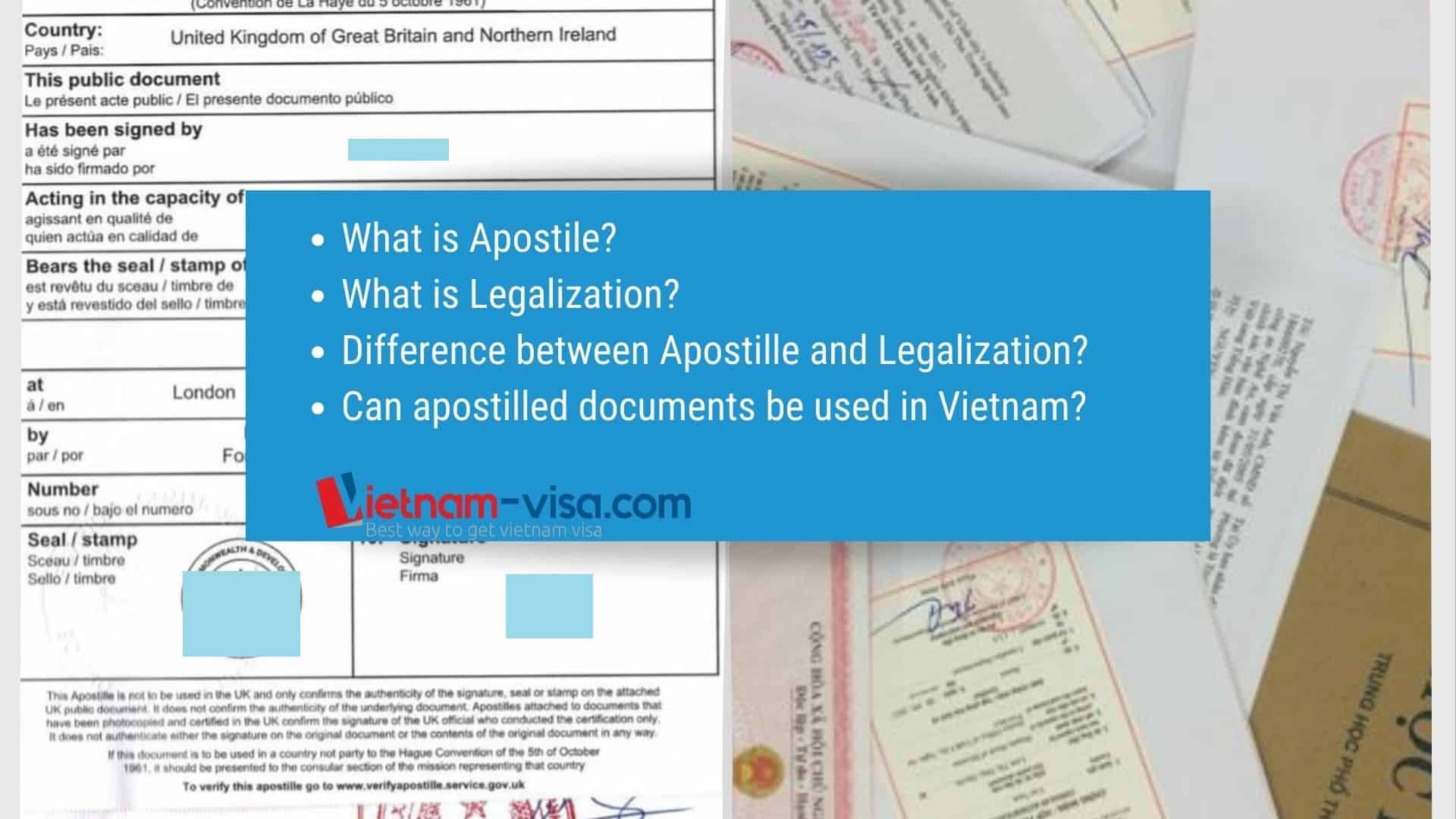 Apostille Vietnam