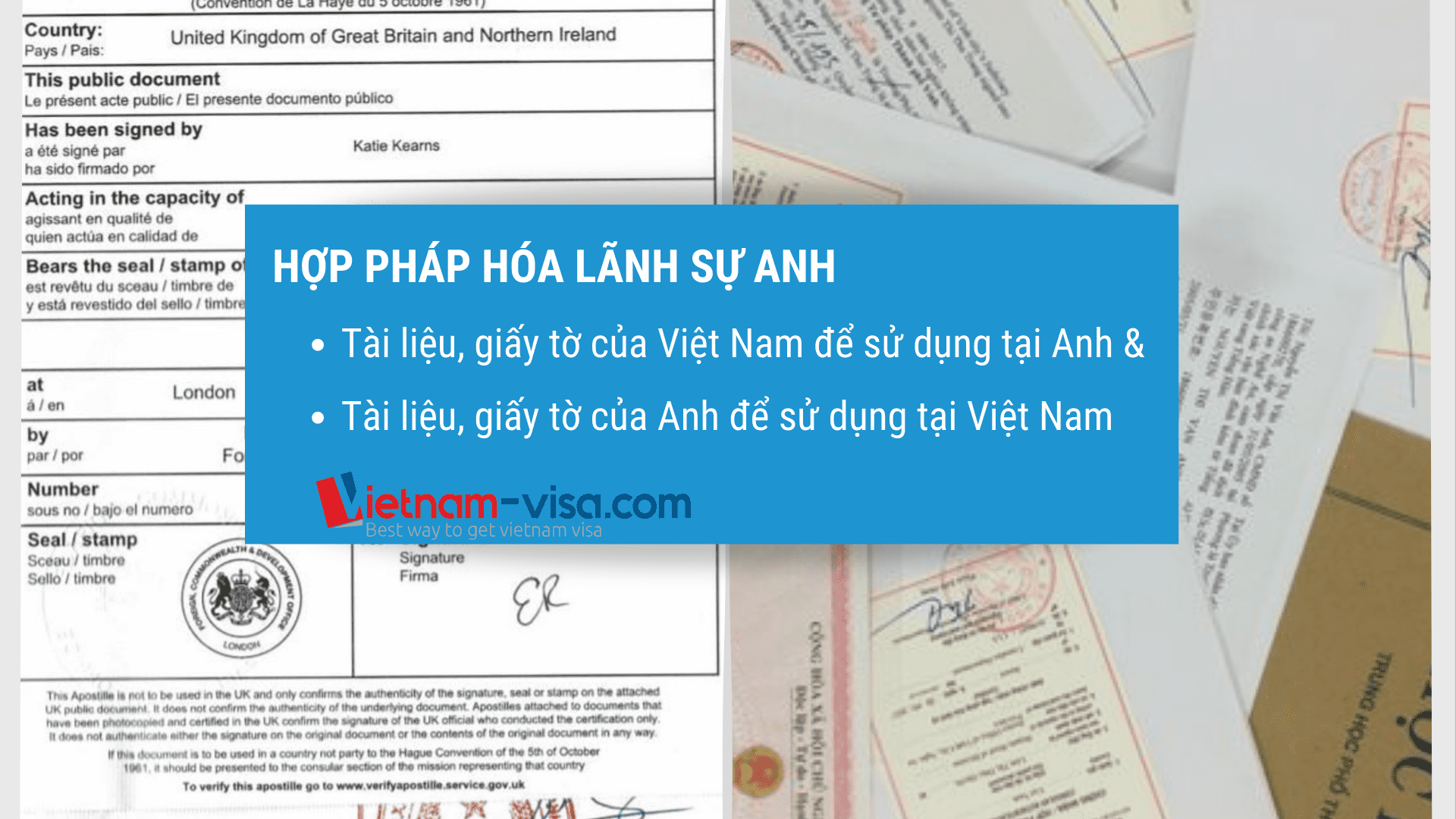 Hợp pháp hóa lãnh sự Anh