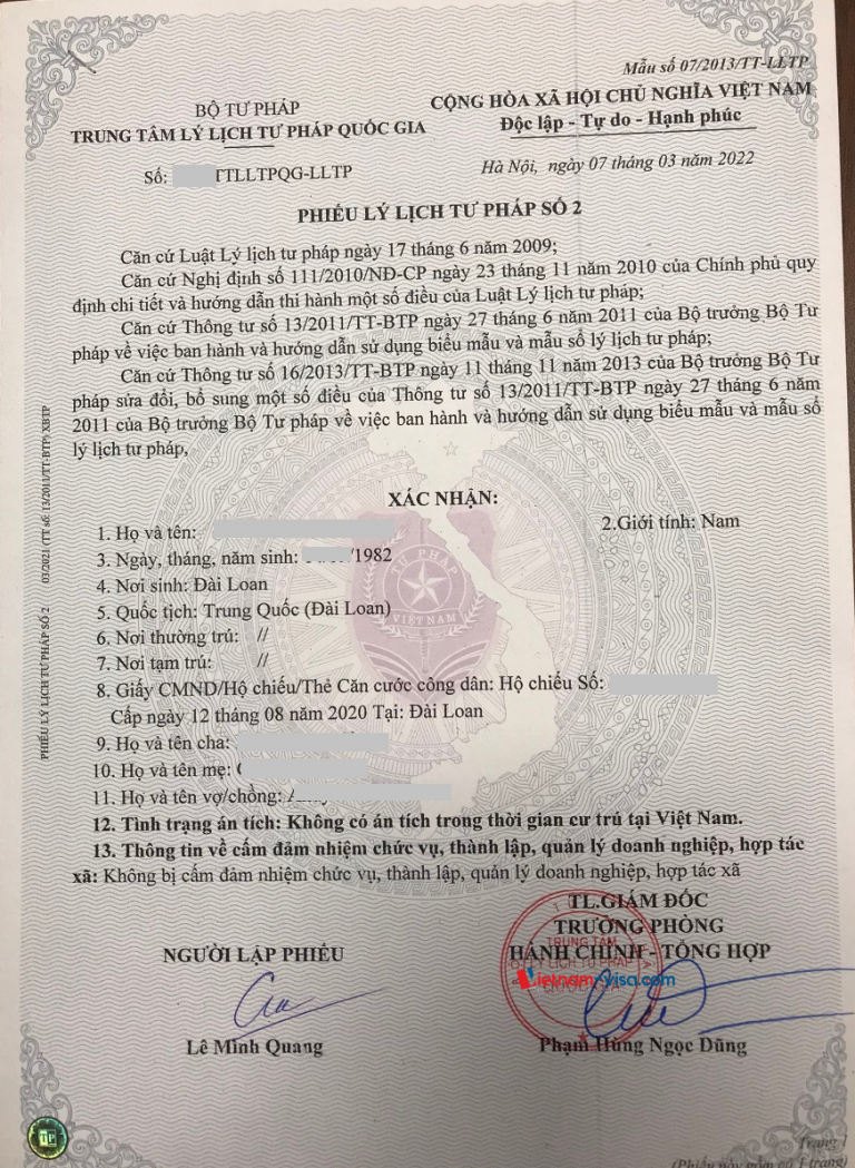 Vietnam Police Check for foreigners - How to get it in 2024