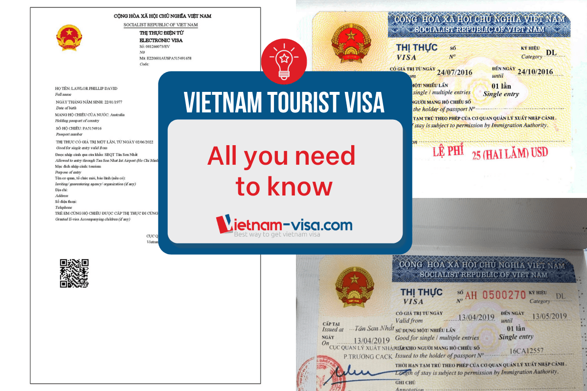 Vietnam Tourist Visa - Application+ Fees + Extension 2023