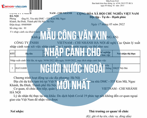 【越南入出境表格】越南簽證表格 NA2 form| 如何填寫| 下載