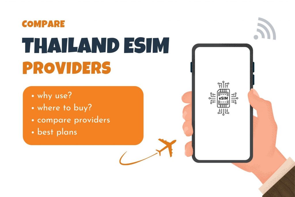 Thailand eSIM providers compared