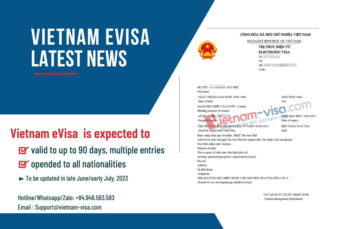 Vietnam eVisa Latest News from Vietnam Authorities