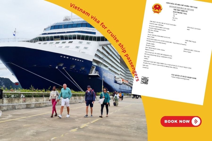 Vietnam visa for cruise ship passengers – Requirements and how to apply