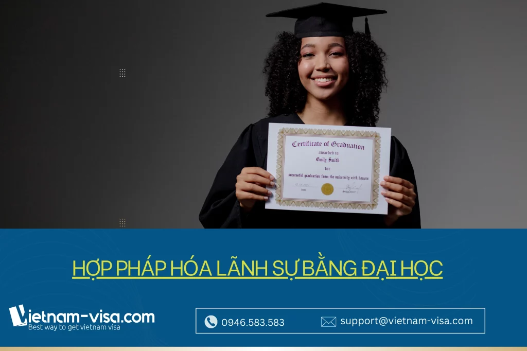 Hướng dẫn Hợp pháp hóa lãnh sự bằng đại học