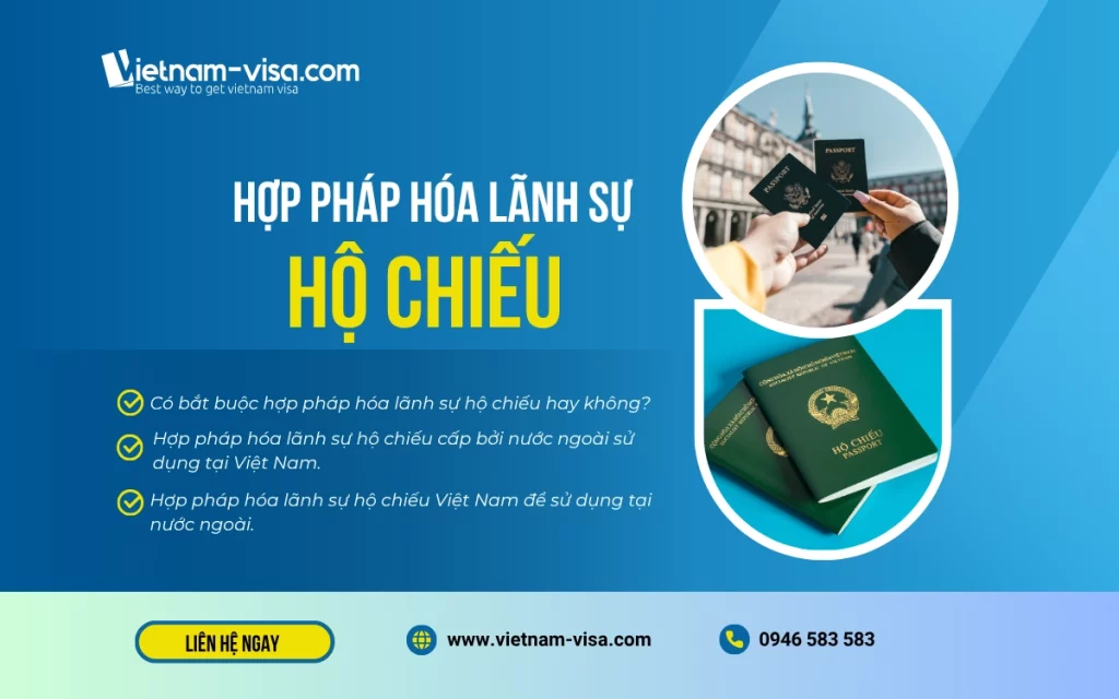 Hợp pháp hóa lãnh sự hộ chiếu - Vietnam-visa