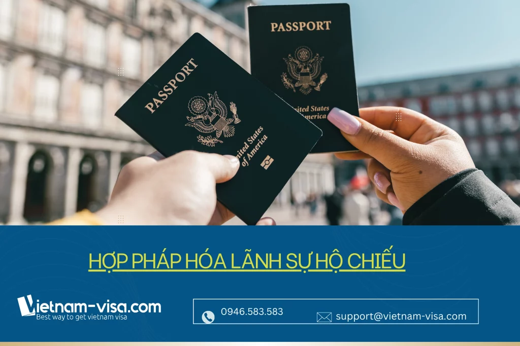 hợp pháp hóa lãnh sự hộ chiếu