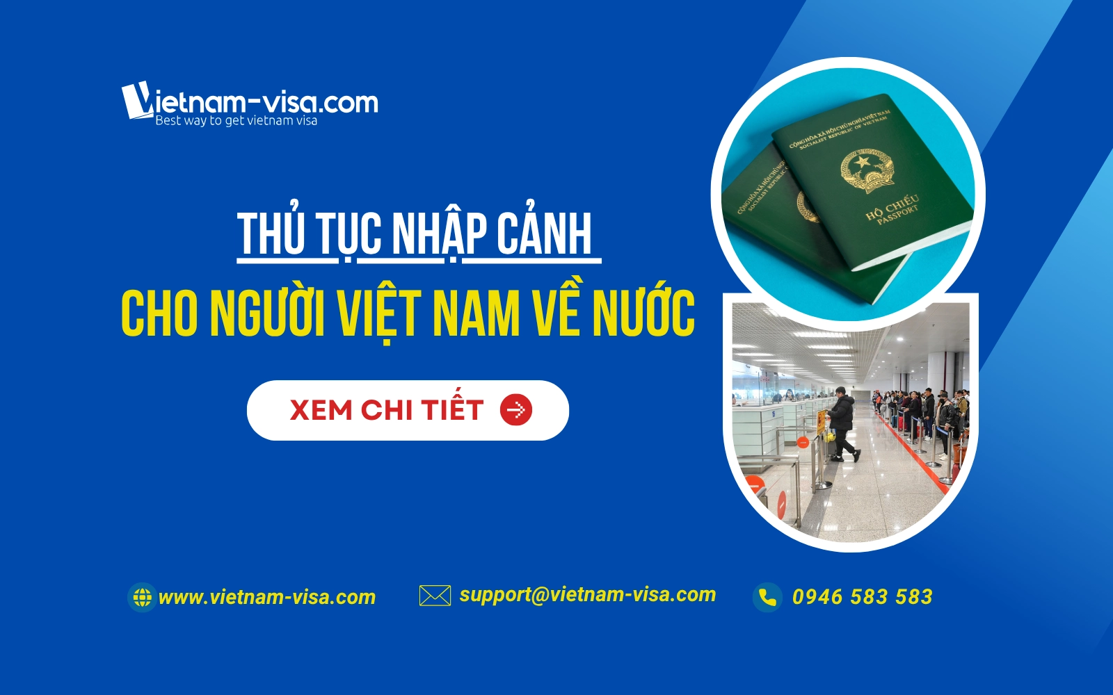 Thủ tục nhập cảnh cho người Việt Nam về nước: Quy trình, giấy tờ và lưu ý