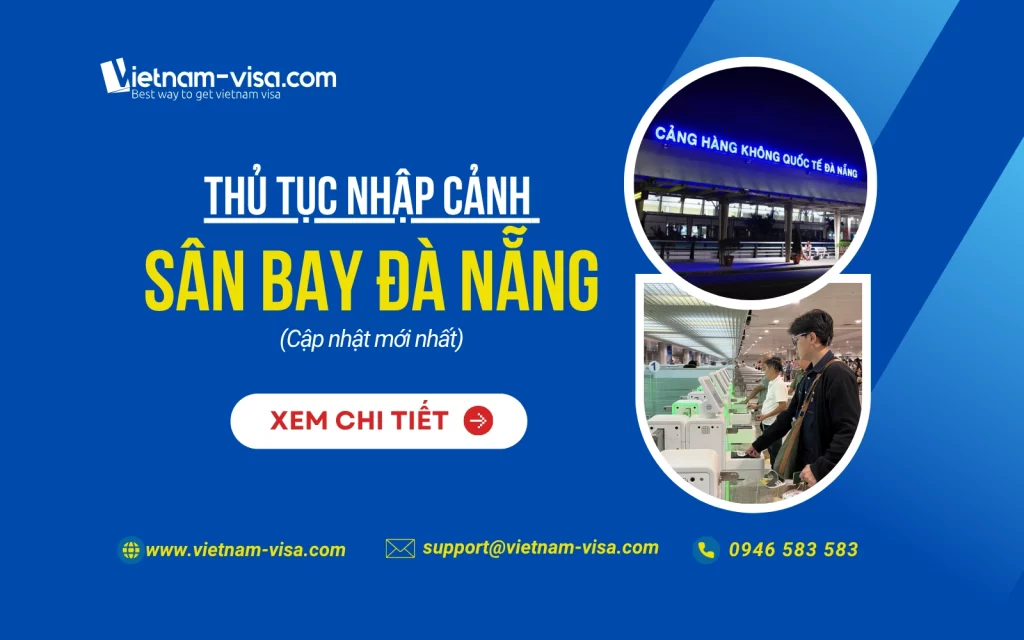 Thủ tục nhập cảnh sân bay Đà Nẵng 