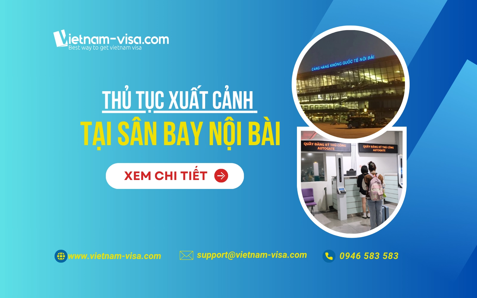 [Cập nhật mới nhất] thủ tục xuất cảnh tại sân bay Nội Bài