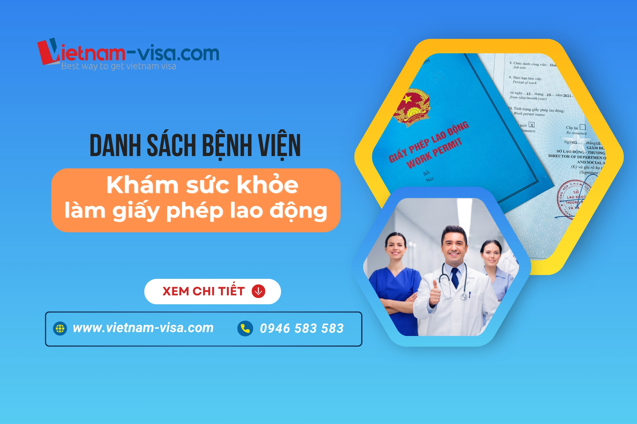 [Tổng hợp] Danh sách bệnh viện khám sức khỏe làm giấy phép lao động cho người nước ngoài