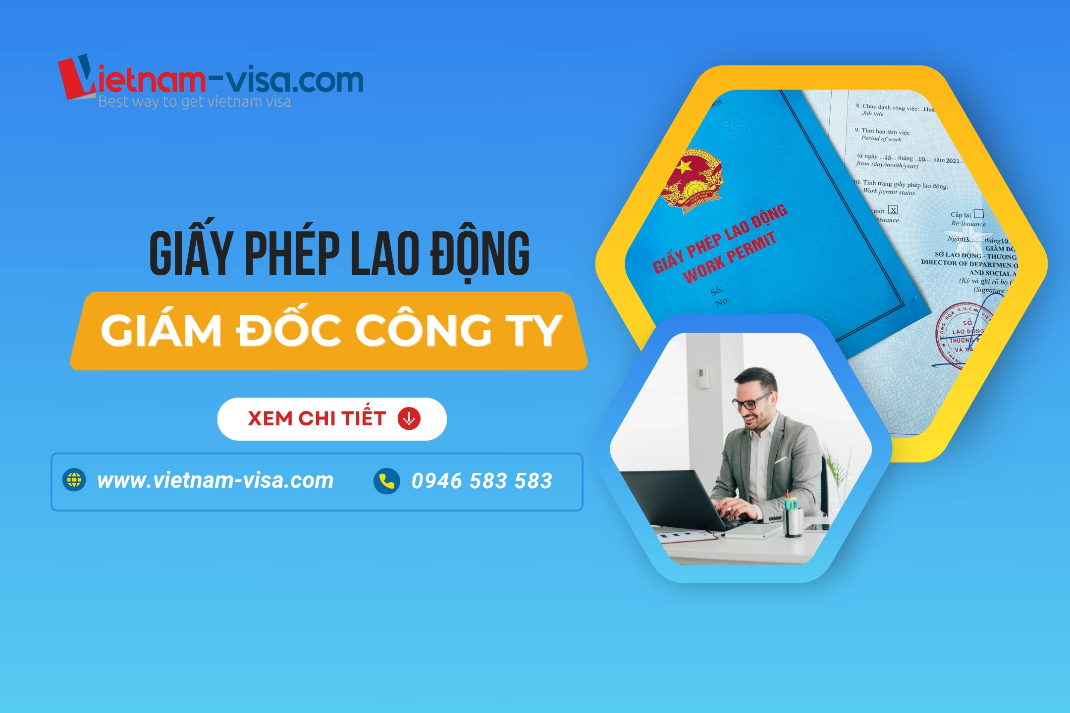 Hướng dẫn thủ tục xin giấy phép lao động cho giám đốc công ty mới nhất