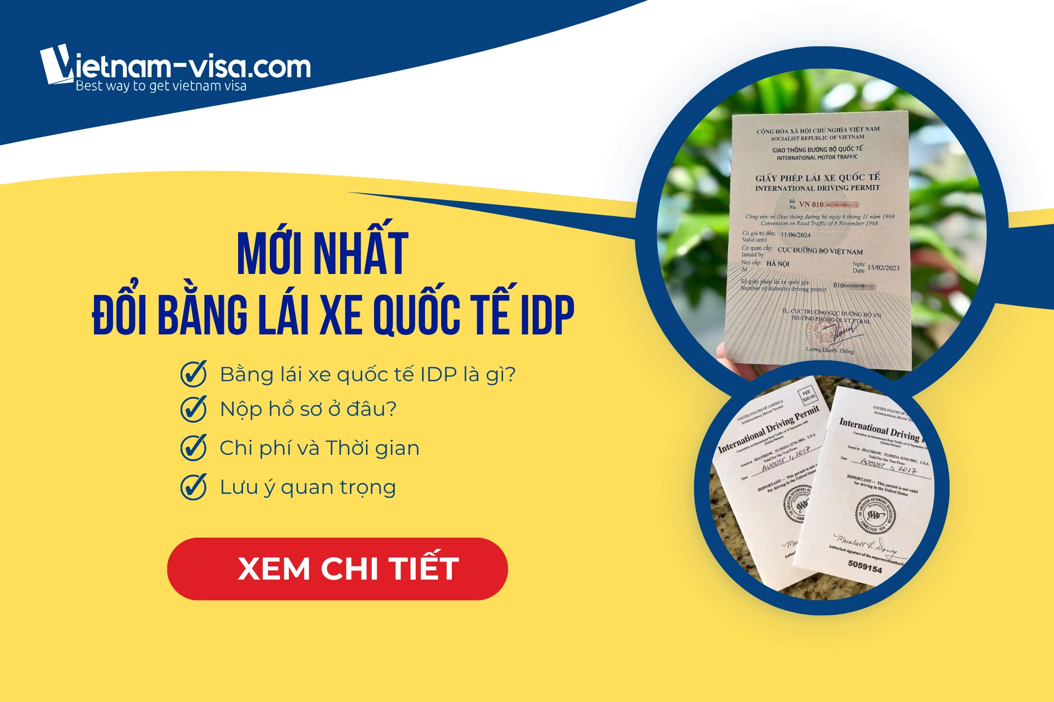 Đổi bằng lái xe quốc tế IDP: Hướng dẫn chi tiết từ A-Z