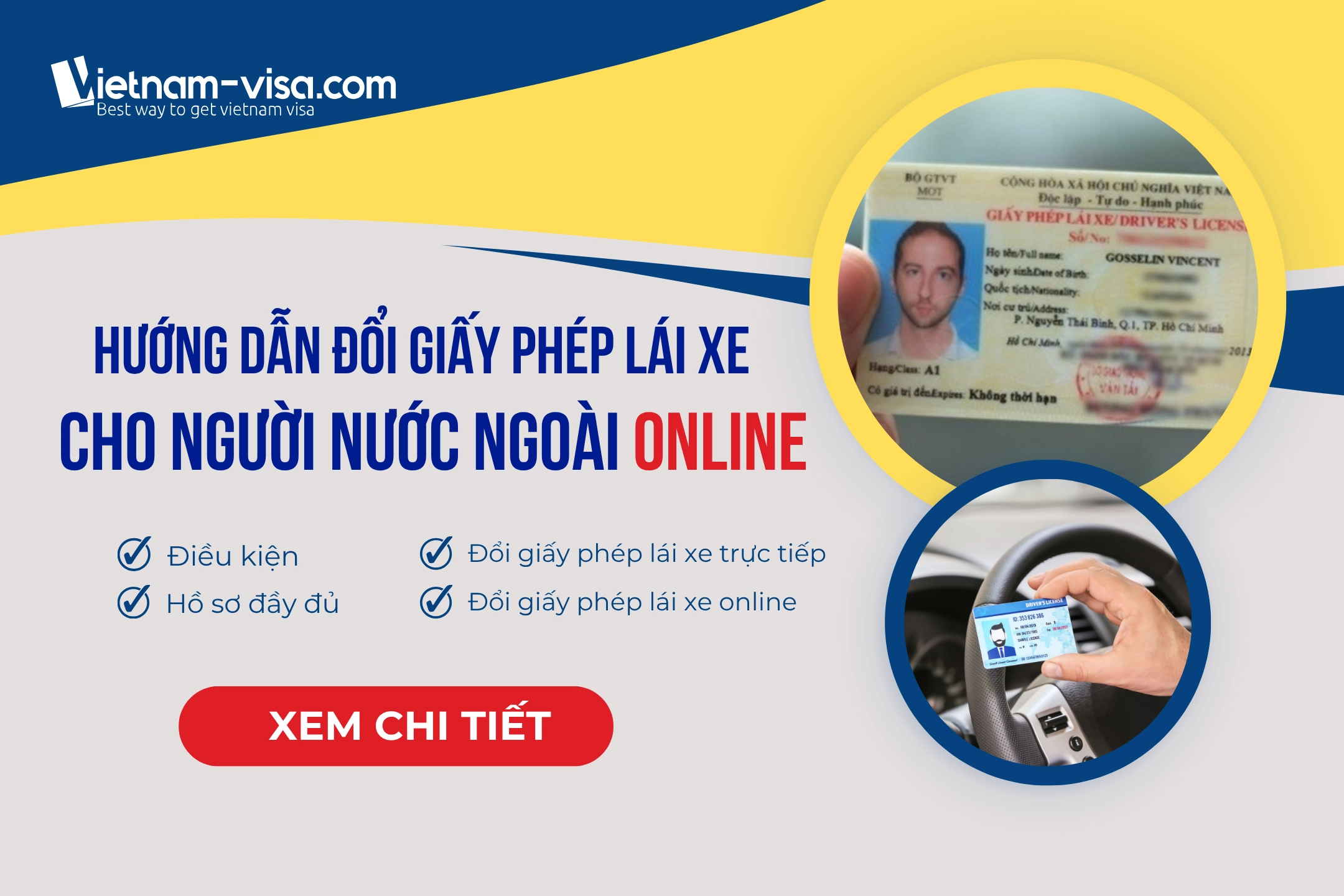 Hướng dẫn đổi giấy phép lái xe cho người nước ngoài online và trực tiếp – Mới nhất