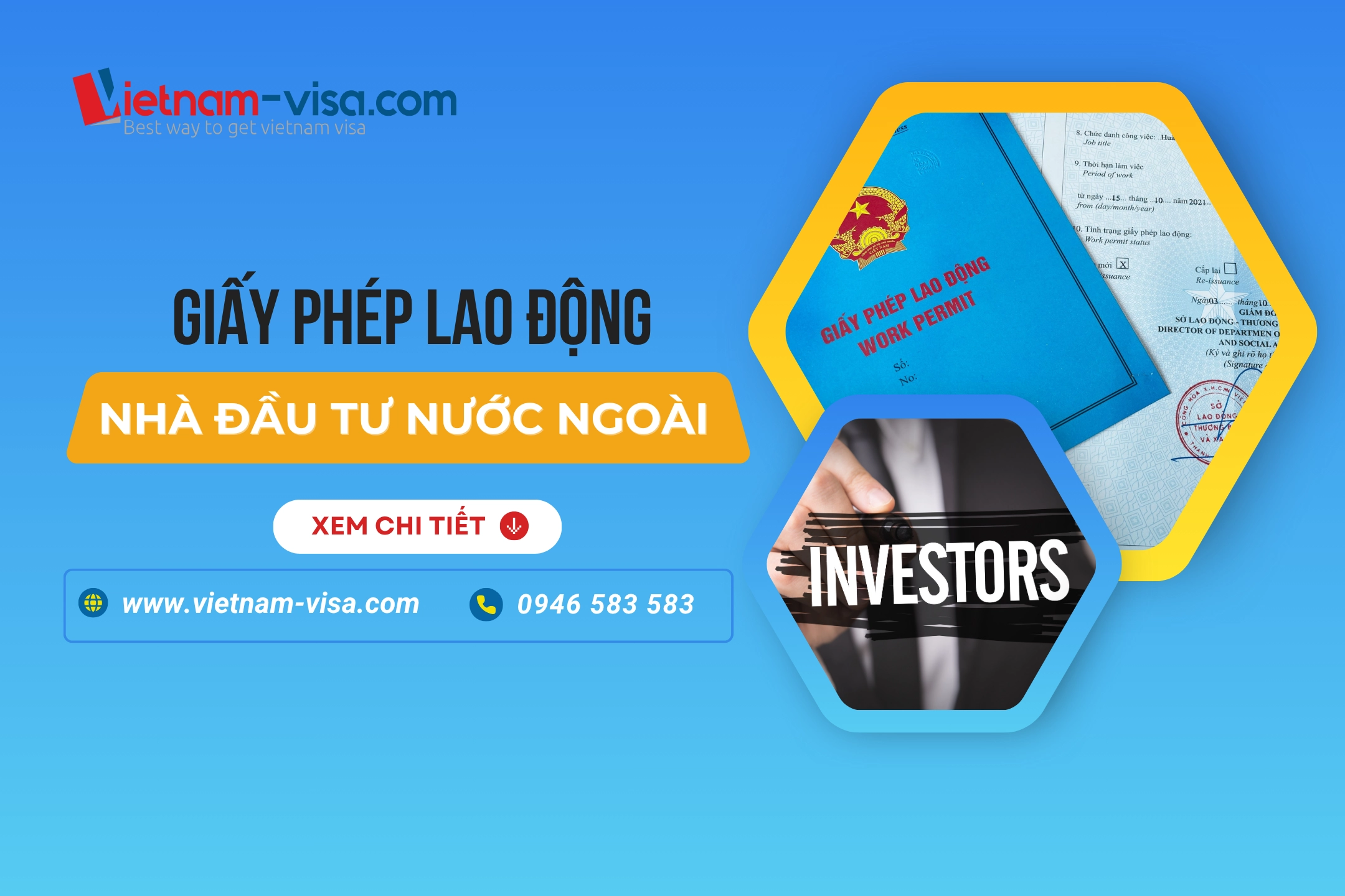[Mới nhất] về thủ tục xin giấy phép lao động cho nhà đầu tư tại Việt Nam