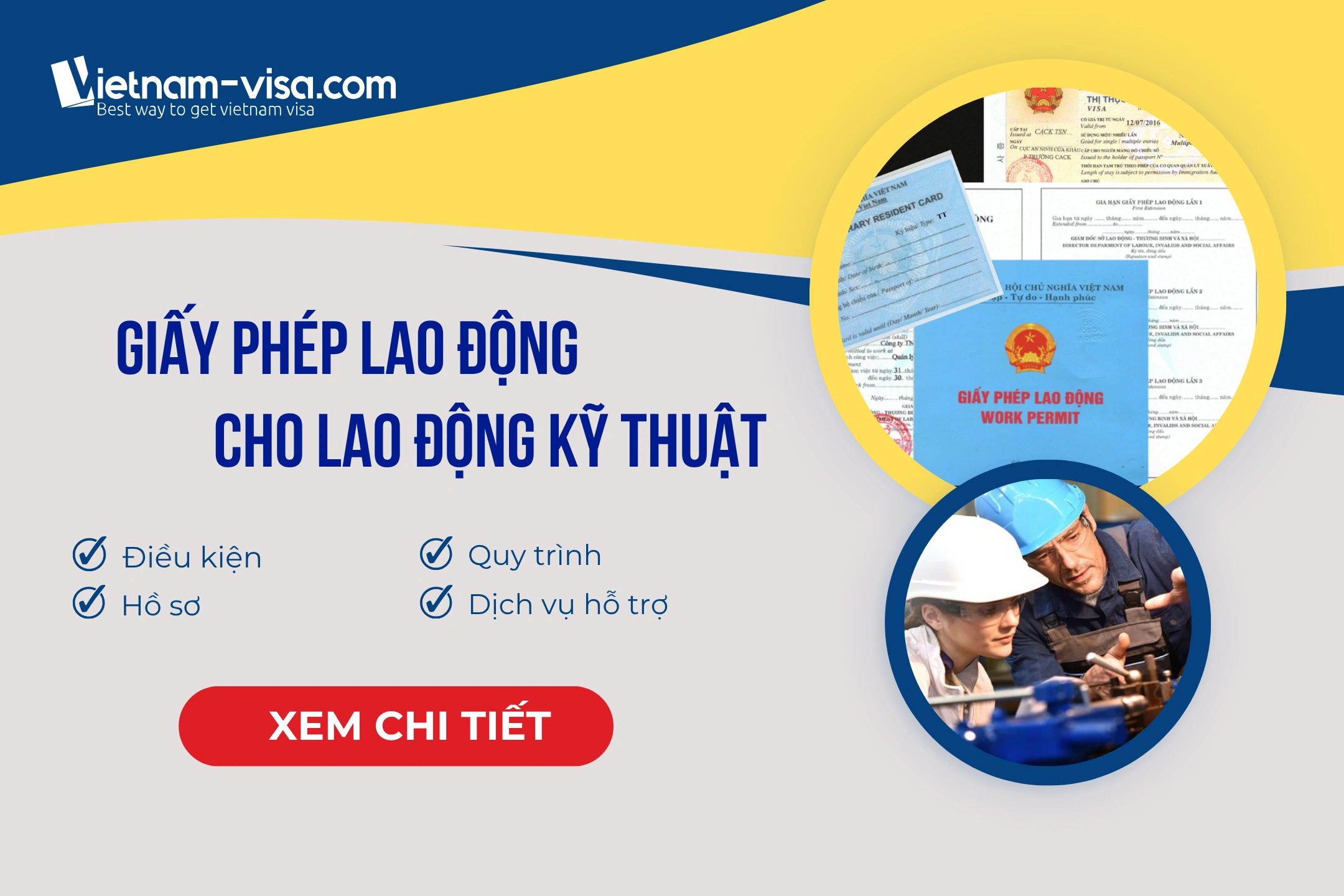 Giấy phép lao động cho lao động kỹ thuật tại Việt Nam – Điều kiện, hồ sơ và thủ tục mới nhất