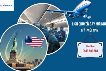 Vé máy bay từ Mỹ về Việt Nam – Lịch chuyến bay mới nhất