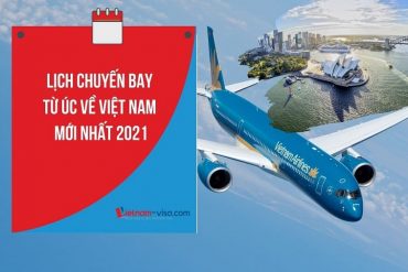 Đặt Vé máy bay từ Úc về Việt Nam – Lịch bay mới nhất năm 2022