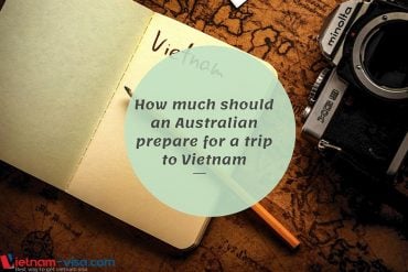 How much should an Australian prepare for a trip to Vietnam
