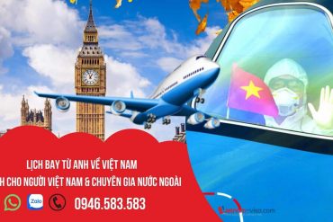 Cập nhật lịch chuyến bay từ Anh về Việt Nam mới nhất – Đặt vé hôm nay!
