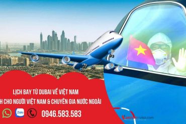 Vé máy bay từ Dubai (UAE) về Việt Nam – Cập nhật Lịch bay mới nhất