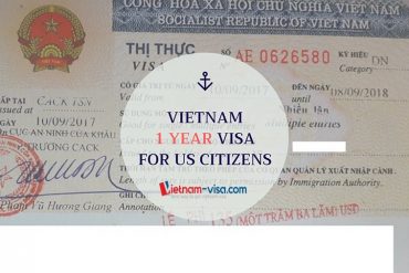 Vietnam 1 year visa for US citizens