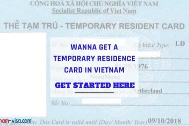How to Get Temporary Residence Card in Vietnam
